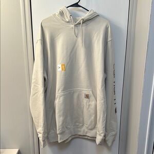 Carhartt Men's Cream Hoodie